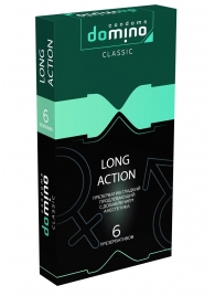 Презервативы с пролонгирующим эффектом DOMINO Classic Long action - 6 шт. - Domino - купить с доставкой в Черкесске