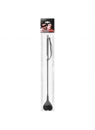 Черный стек с наконечником-сердечком - 54 см. - Notabu - купить с доставкой в Черкесске