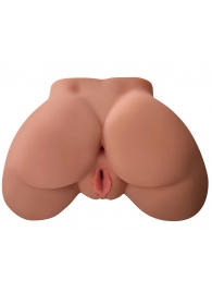 Кофейный мастурбатор-полуторс Perfect Ass Masturbator - Pipedream - в Черкесске купить с доставкой