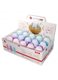 Набор из 15 мини-мастурбаторов Fantastic Egg Hard Boiled - Baile - в Черкесске купить с доставкой