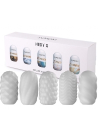 Набор из 5 мастурбаторов Hedy X5 Mixed - Svakom - в Черкесске купить с доставкой