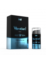 Жидкий интимный гель с эффектом вибрации Vibration! Ice - 15 мл. - INTT - купить с доставкой в Черкесске