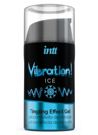 Жидкий интимный гель с эффектом вибрации Vibration! Ice - 15 мл. - INTT - купить с доставкой в Черкесске
