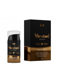 Жидкий интимный гель с эффектом вибрации Vibration! Coffee - 15 мл. - INTT - купить с доставкой в Черкесске