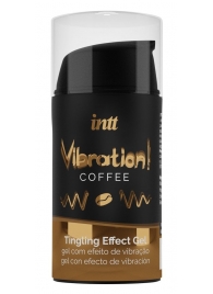 Жидкий интимный гель с эффектом вибрации Vibration! Coffee - 15 мл. - INTT - купить с доставкой в Черкесске