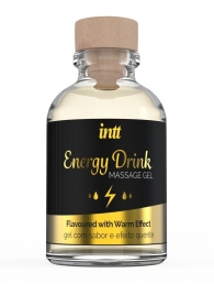 Массажный гель с согревающим эффектом Energy Drink - 30 мл. - INTT - купить с доставкой в Черкесске