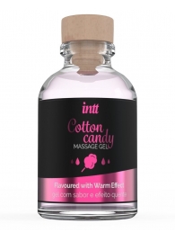 Массажный гель с согревающим эффектом Cotton Candy - 30 мл. - INTT - купить с доставкой в Черкесске