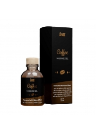 Массажный гель с согревающим эффектом Coffee - 30 мл. - INTT - купить с доставкой в Черкесске