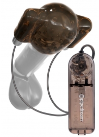 Дымчатый вибростимулятор головки пениса Dual Vibrating Head Teaser - Pipedream - в Черкесске купить с доставкой