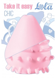 Нежно-розовый мастурбатор Chic - Lola Games - в Черкесске купить с доставкой