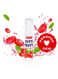 Гель-смазка Tutti-frutti со вкусом барбариса - 30 гр. - Биоритм - купить с доставкой в Черкесске