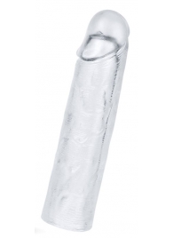Прозрачная насадка-удлинитель Flawless Clear Penis Sleeve Add 1 - 15,5 см. - Lovetoy - в Черкесске купить с доставкой
