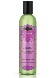 Массажное масло Naturals Island Passion Berry с ароматом тропических фруктов - 236 мл. - Kama Sutra - купить с доставкой в Черкесске