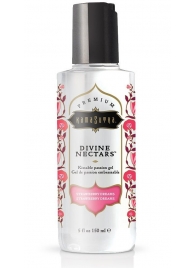Гель-лубрикант на водной основе Divine Nectars Strawberry Dream с ароматом клубники - 150 мл. - Kama Sutra - купить с доставкой в Черкесске