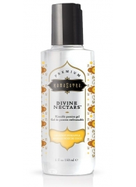 Гель-лубрикант на водной основе Divine Nectars Vanilla с ароматом ванили - 150 мл. - Kama Sutra - купить с доставкой в Черкесске