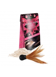 Пудра для тела Honey Dust Body Powder с ароматом клубники - 28 гр. - Kama Sutra - купить с доставкой в Черкесске