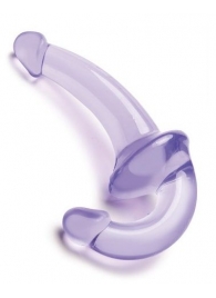 Фиолетовый безремневой страпон Strapless Strap-On - Lux Fetish - купить с доставкой в Черкесске