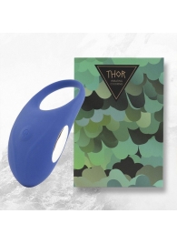 Синее кольцо с вибрацией Thor Cockring - FeelzToys - в Черкесске купить с доставкой