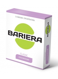 Классические презервативы Bariera Classic - 3 шт. - Bariera - купить с доставкой в Черкесске