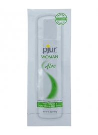 Лубрикант на водной основе pjur WOMAN Aloe - 2 мл. - Pjur - купить с доставкой в Черкесске