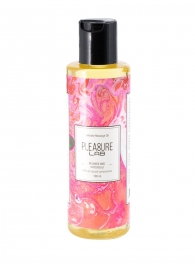 Массажное масло Pleasure Lab Delicate с ароматом пиона и пачули - 100 мл. - Pleasure Lab - купить с доставкой в Черкесске