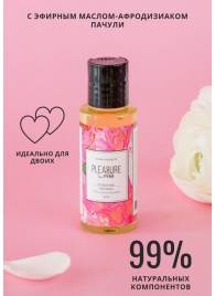 Массажное масло Pleasure Lab Delicate с ароматом пиона и пачули - 50 мл. - Pleasure Lab - купить с доставкой в Черкесске