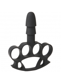 Кастет с штырьком для насадок Vac-U-Lock Knuckle Up - Doc Johnson - купить с доставкой в Черкесске