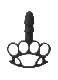 Кастет с штырьком для насадок Vac-U-Lock Knuckle Up - Doc Johnson - купить с доставкой в Черкесске