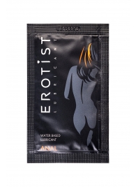 Пробник лубриканта на водной основе Erotist Anal - 4 мл. - Erotist Lubricants - купить с доставкой в Черкесске
