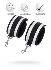 Серебристо-черные оковы Anonymo - ToyFa - купить с доставкой в Черкесске