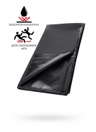 Черная простыня для секса из ПВХ - 220 х 200 см. - ToyFa - купить с доставкой в Черкесске