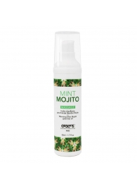 Разогревающее массажное масло с ароматом мохито Gourmet Mint Mojito - 50 мл. - Exsens - купить с доставкой в Черкесске