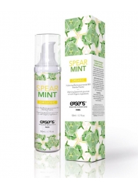 Разогревающее массажное масло Gourmet Spearmint Organic с органическими ингредиентами - 50 мл. - Exsens - купить с доставкой в Черкесске