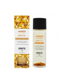 Органическое массажное масло AMBER JOJOBA - 100 мл. - Exsens - купить с доставкой в Черкесске