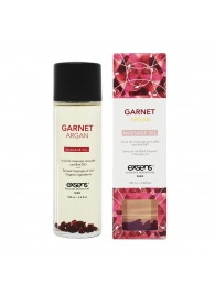 Органическое массажное масло GARNET ARGAN - 100 мл. - Exsens - купить с доставкой в Черкесске