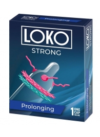 Стимулирующая насадка на пенис LOKO STRONG с продлевающим эффектом - Sitabella - в Черкесске купить с доставкой