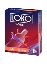 Стимулирующая насадка на пенис LOKO SWEET с возбуждающим эффектом - Sitabella - в Черкесске купить с доставкой