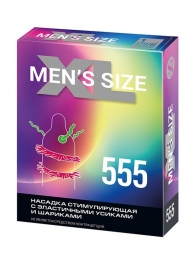 Стимулирующая насадка на пенис MEN SIZE 555 - Sitabella - в Черкесске купить с доставкой