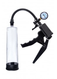 Прозрачная механическая помпа для пениса Viggo - Sexus - в Черкесске купить с доставкой