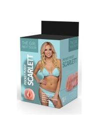 Телесный мастурбатор-вагина Scarlett - Dream Toys - в Черкесске купить с доставкой
