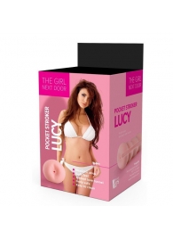 Телесный мастурбатор-анус Lucy - Dream Toys - в Черкесске купить с доставкой