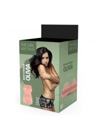 Телесный мастурбатор-вагина Olivia - Dream Toys - в Черкесске купить с доставкой