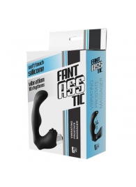 Черный вибромассажер простаты FantASStic Vibrating Prostate Massager - 11,3 см. - Dream Toys - в Черкесске купить с доставкой