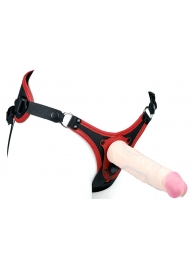 Пояс унисекс UNISEX Style с 2 насадками - LOVETOY (А-Полимер) - купить с доставкой в Черкесске