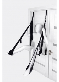 Черные секс-качели на дверь Anonymo №0505 - ToyFa - купить с доставкой в Черкесске