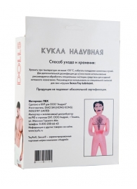 Надувная секс-кукла мужского пола - ToyFa - в Черкесске купить с доставкой