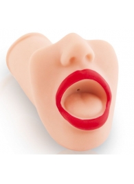 Мастурбатор-ротик с алыми губами - ToyFa - в Черкесске купить с доставкой