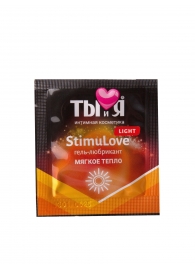 Разогревающий гель-лубрикант Stimulove Light в одноразовой упаковке - 4 гр. - Биоритм - купить с доставкой в Черкесске