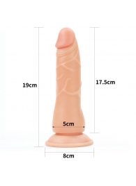 Женский страпон Easy Strapon Set 7.5 - 19 см. - Lovetoy - купить с доставкой в Черкесске