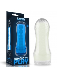 Светящийся в темноте мастурбатор Lumino Play Masturbator Ribbed - Lovetoy - в Черкесске купить с доставкой